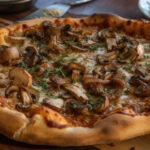 Deliciosa Pizza de Champiñones: Un Manjar Irresistible