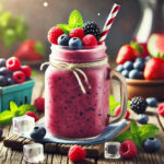 Smoothie de frutas del bosque: Delicioso y lleno de beneficios
