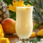 Delicioso Smoothie de Mango y Coco: La Bebida Tropical Perfecta