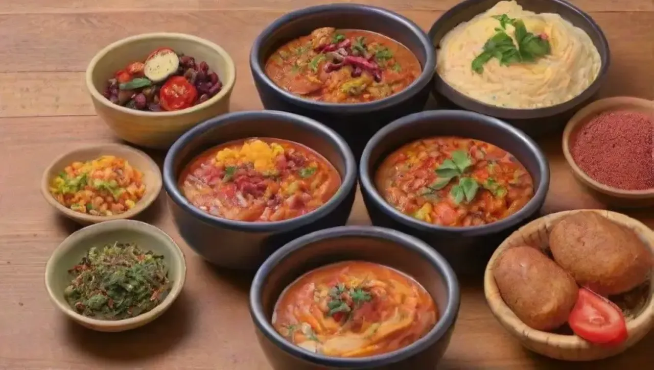 Una celebración de la diversidad culinaria con colores vibrantes, sabores exóticos y técnicas innovadoras