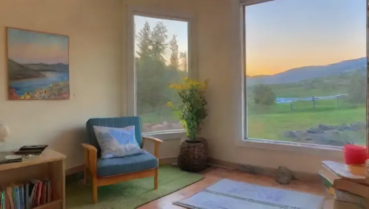 Un paisaje sereno que evoca bienestar y conexión
