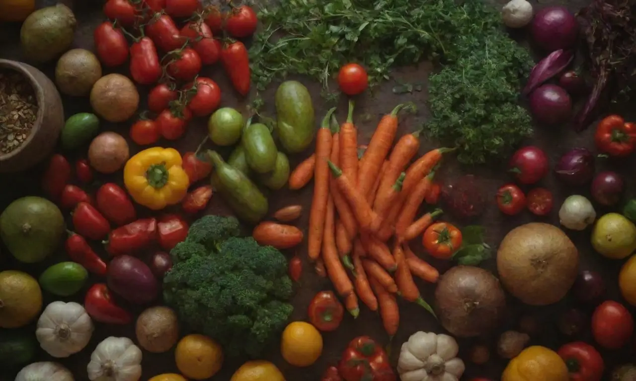 Verduras coloridas, especias aromáticas y recetas deliciosas para todos