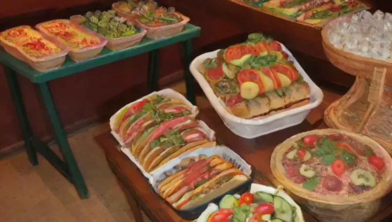 Un festín vibrante y acogedor con colores, aromas y sabores diversos