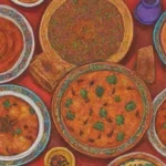Colores vibrantes y sabores ricos crean un ambiente acogedor y tradicional