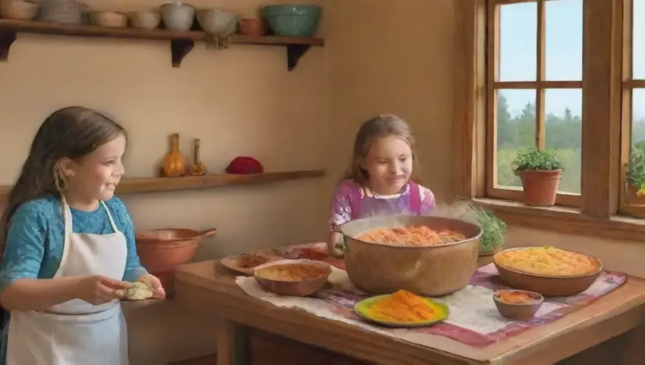 Una cocina rústica llena de colores, sabores y tradiciones familiares