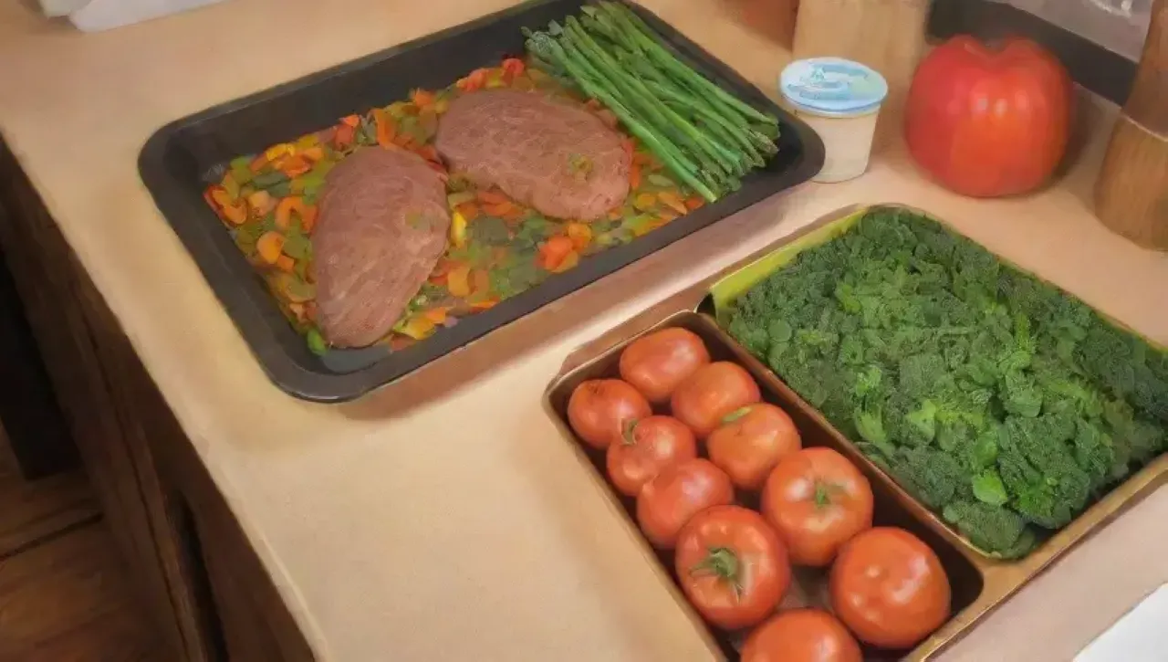 Cocina luminosa y acogedora con ingredientes frescos, aromas deliciosos y risas familiares