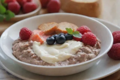 Desayunos letones coloridos y nutritivos
