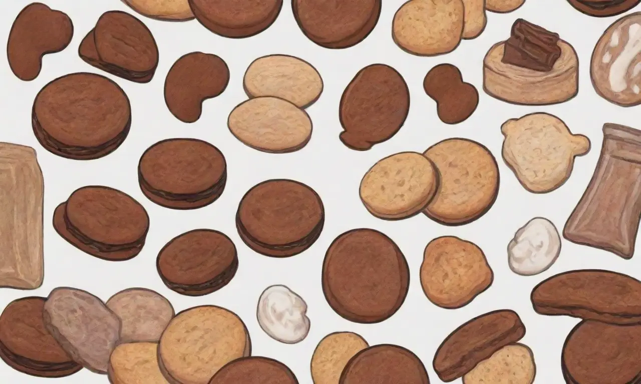 Bizcochos, café, azúcar, mantequilla, cacao, crema, extracto de vainilla