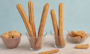 Receta de churros españoles con ingredientes