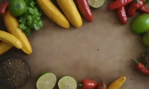 Especias coloridas