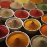 La cocina malaya combina especias coloridas
