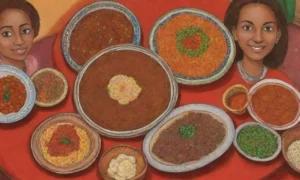 Mesa etíope con rica tradición
