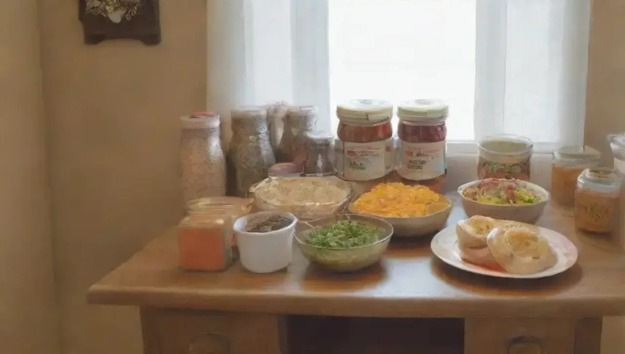 Una cocina acogedora y vibrante llena de aromas, colores y recuerdos familiares