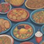 Platos coloridos