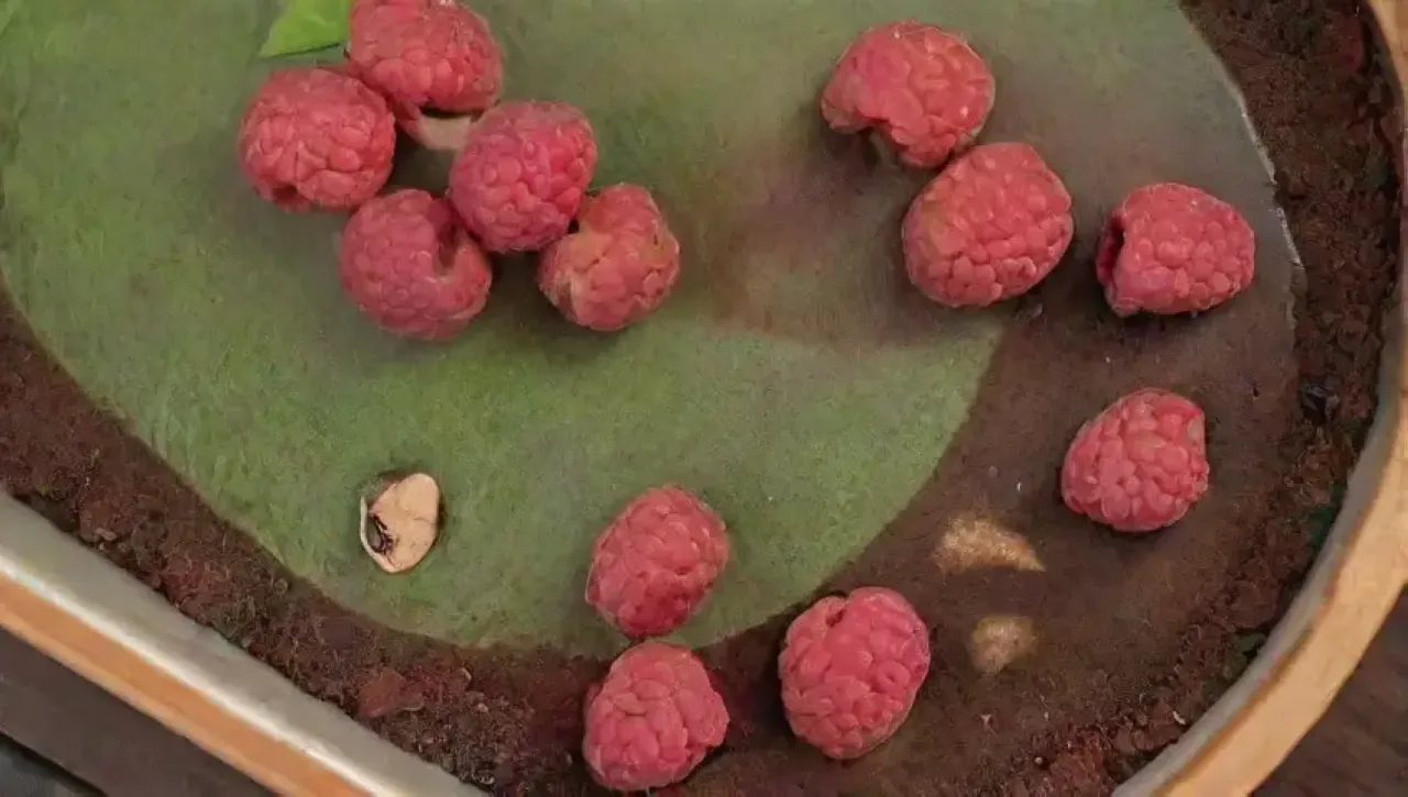 Deliciosa mezcla de ingredientes para un postre irresistible
