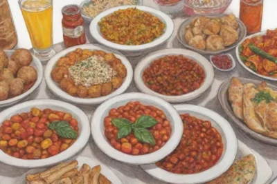 La cocina maltesa es una fusión de sabores tradicionales influenciada por la historia del Imperio Británico