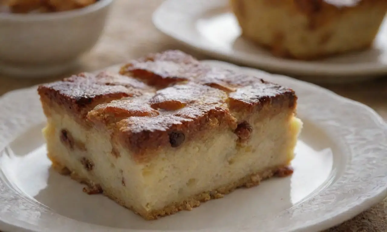Pudín de pan argentino