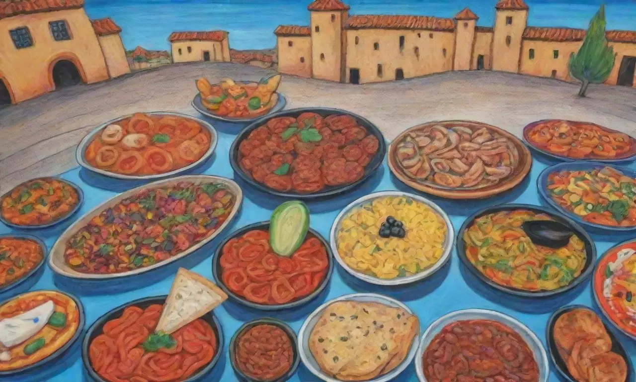 Gastronomía española rica y variada
