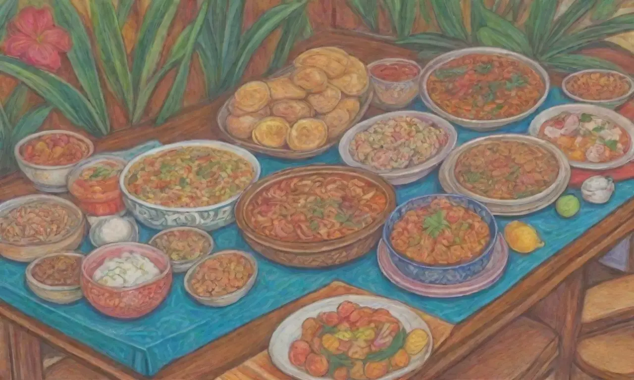 Patrones coloridos, platos tradicionales malayos y un ambiente festivo
