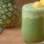 Quieres sorprenderte con un smoothie verde con jengibre y piña