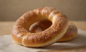 Simit turco crujiente