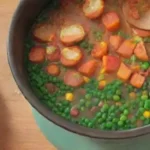Sopa de guisantes frescos: cómo hacerla de forma sencilla