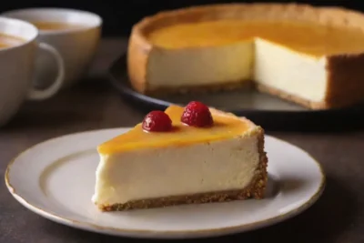 Cheesecake moldavo: un deleite dulce con rica textura y herencia cultural