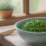 Sopa de guisantes frescos y menta: frescura en cada cucharada