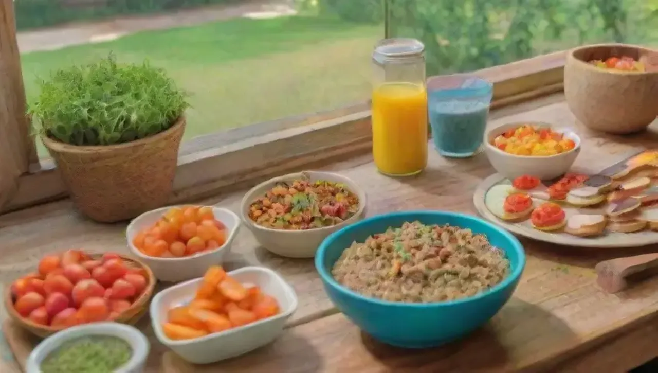 Un estilo de vida vegano lleno de naturaleza, comida fresca y comunidad