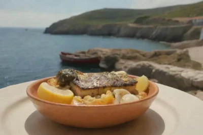 El papel tapiz muestra paisajes portugueses