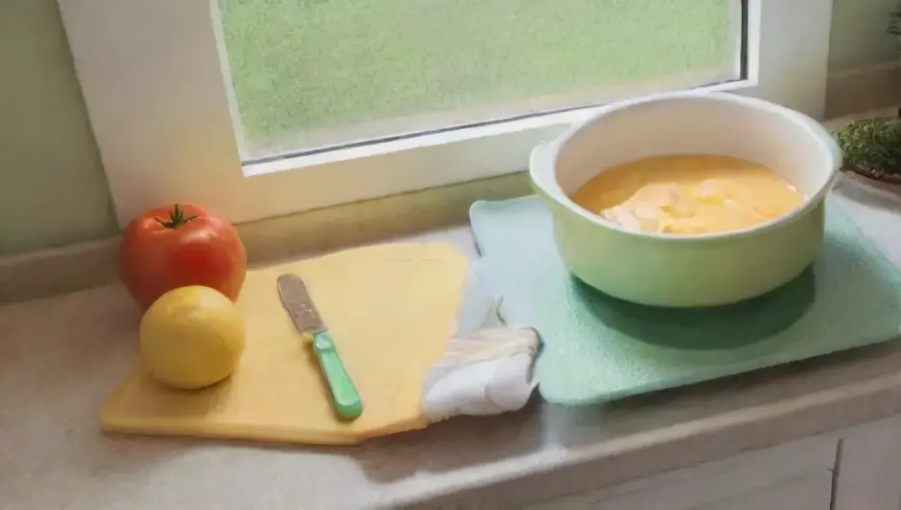 Una cocina moderna y acogedora llena de colores y aromas