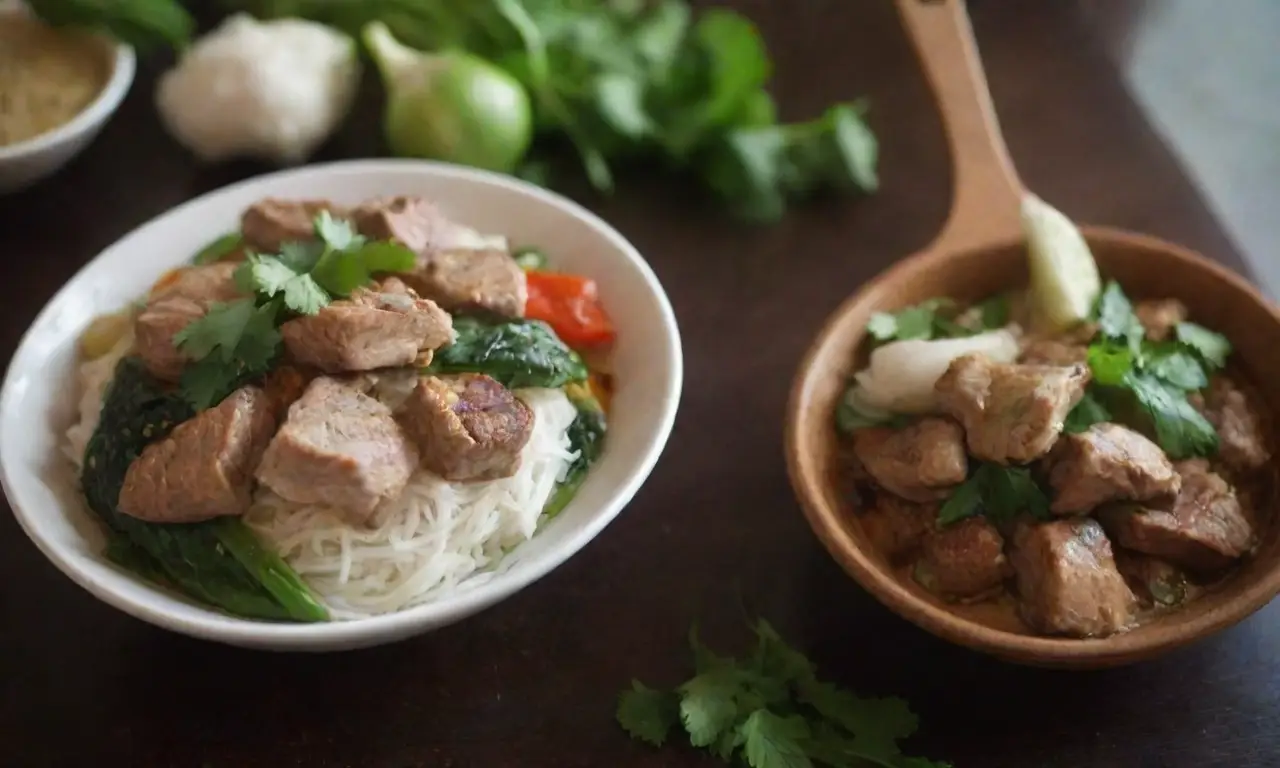 Recetas vietnamitas auténticas y vibrantes con ingredientes frescos y atractivas fotografías
