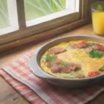 Omelet de jamón y espárragos: un desayuno lleno de energía