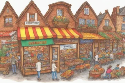Mercados vibrantes