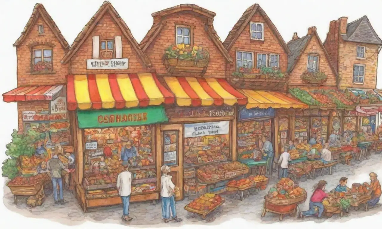 Mercados vibrantes