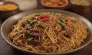 Chow Mein Nepali: un plato vibrante y delicioso que fusiona especias tradicionales y elementos culturales