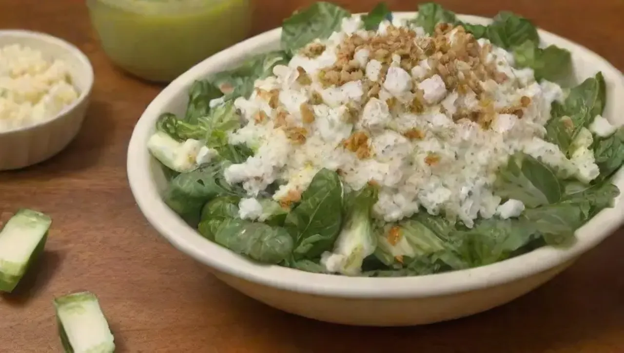 Una ensalada César vibrante y familiar, llena de sabores y recuerdos compartidos