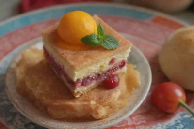 Recetas de postres búlgaros con colores vivos y texturas nostálgicas