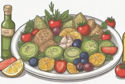 La dieta mediterránea es rica en frutas