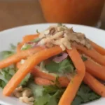 Amas las ensaladas Prueba esta de zanahoria y coco