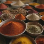 Cocina colorida y fusión cultural en paisajes persas y georgianos