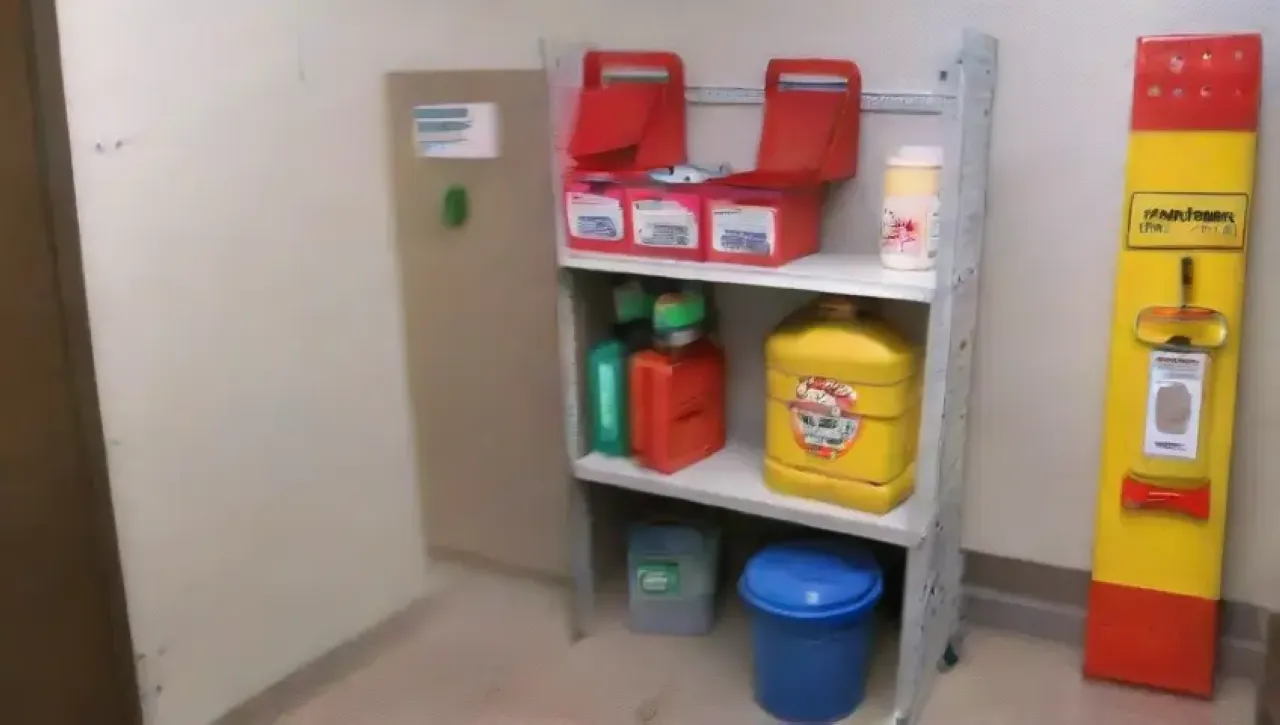 Un espacio seguro y organizado con medidas de seguridad y protocolos claros