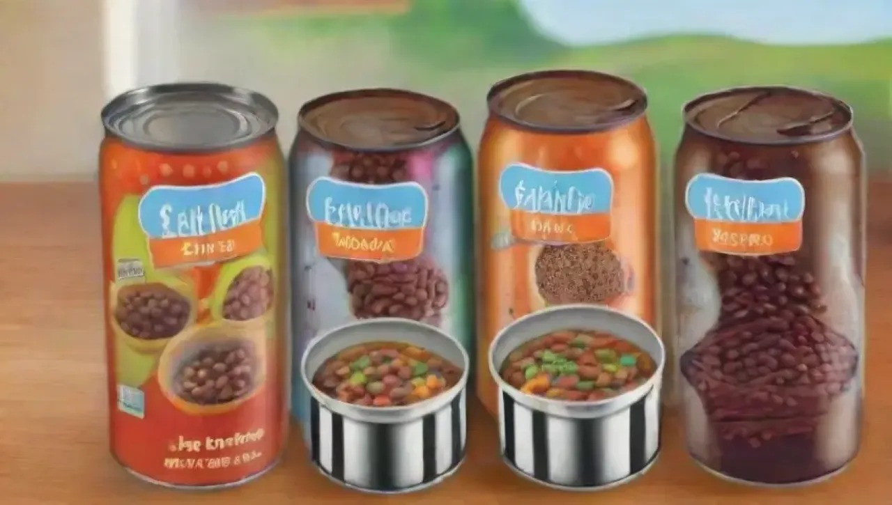 Una cocina acogedora con legumbres frescas y un ambiente natural