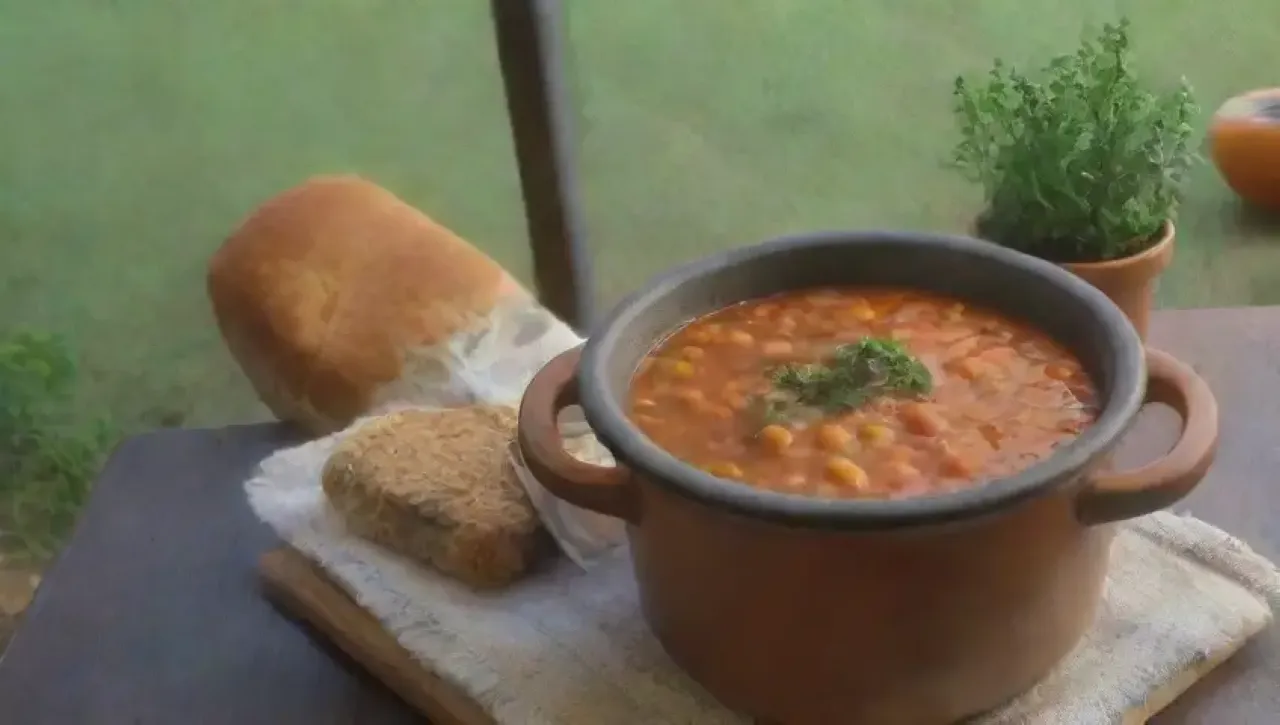 Una acogedora cocina con aromas de guiso, risas y calidez familiar