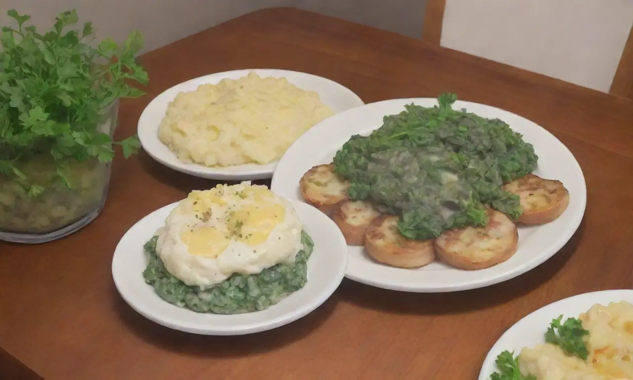 Colcannon escocés con patatas cremosas y verduras