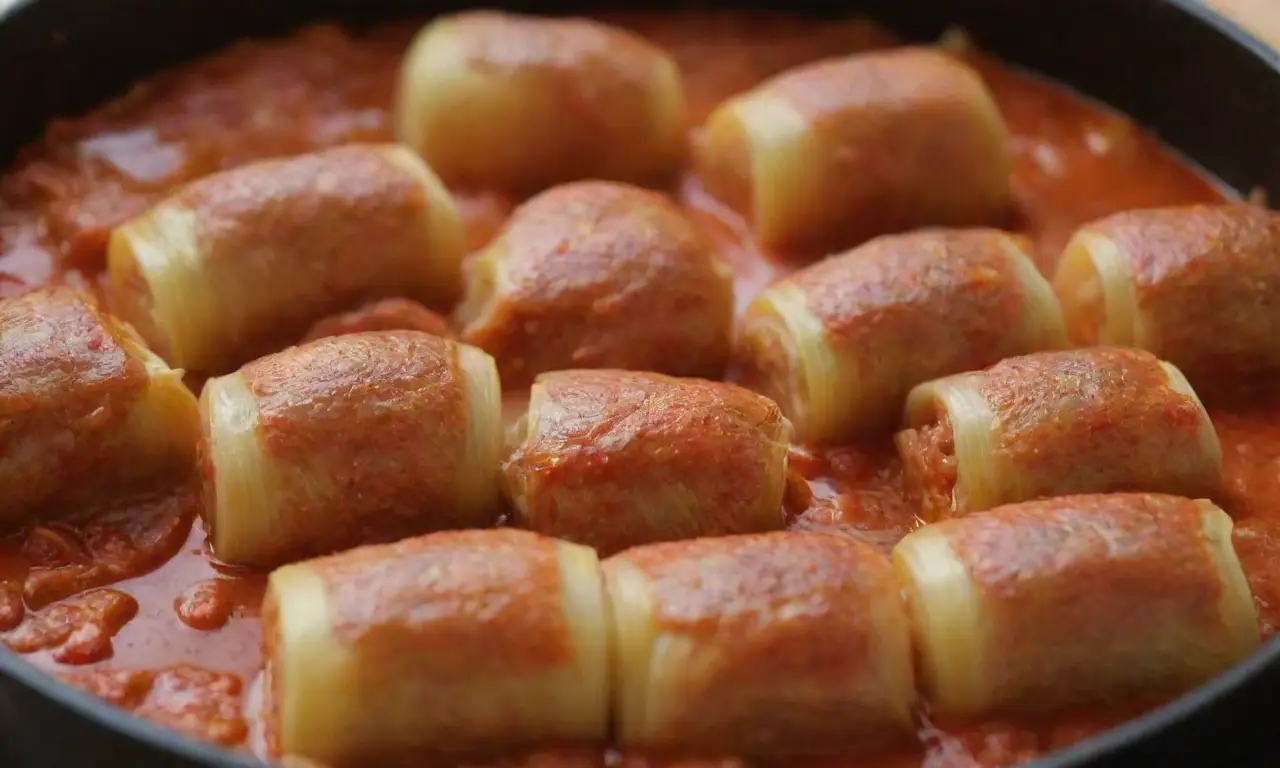 Deliciosos rollos de repollo serbios, fáciles de preparar y con guía paso a paso
