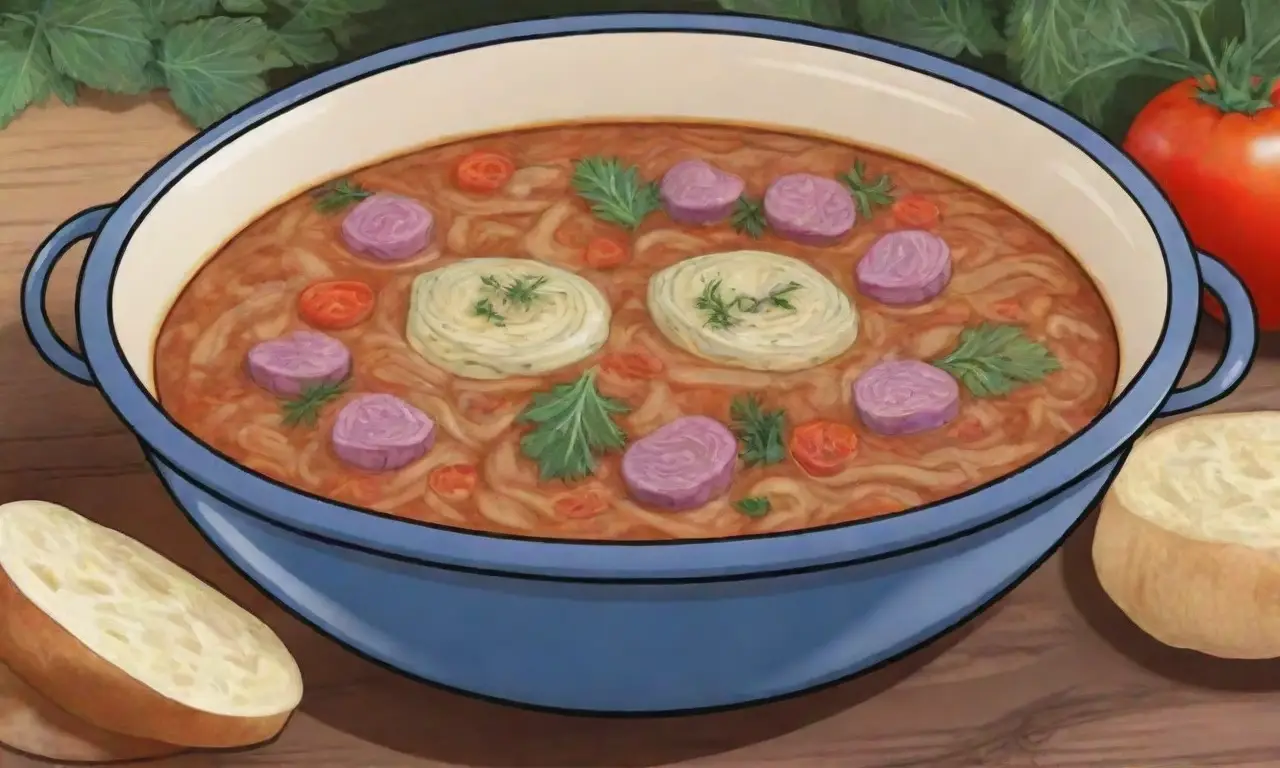 Sopa de repollo croata, reconfortante y sabrosa, ideal para días fríos