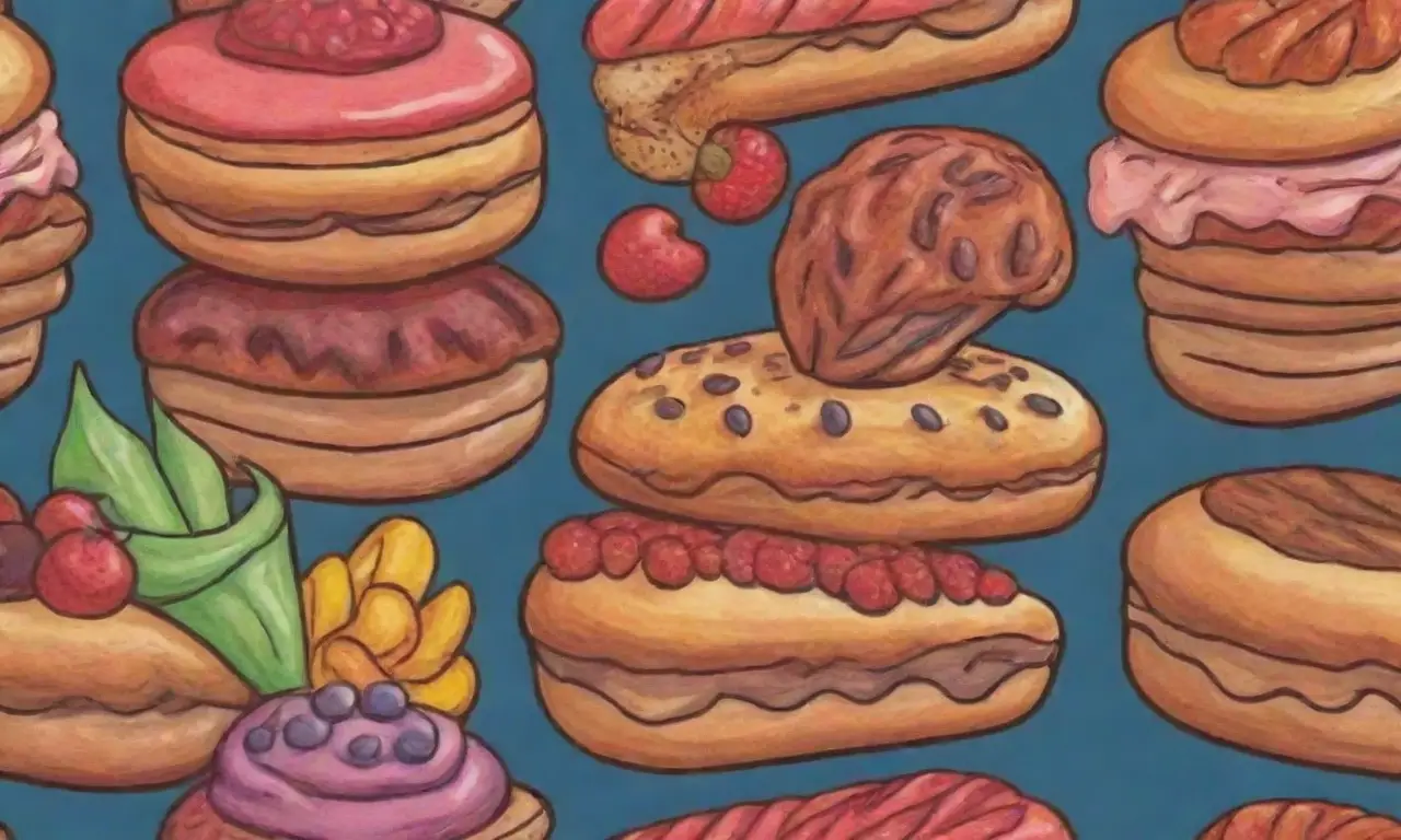 Dulces coloridos artesanales con sabores y texturas regionales