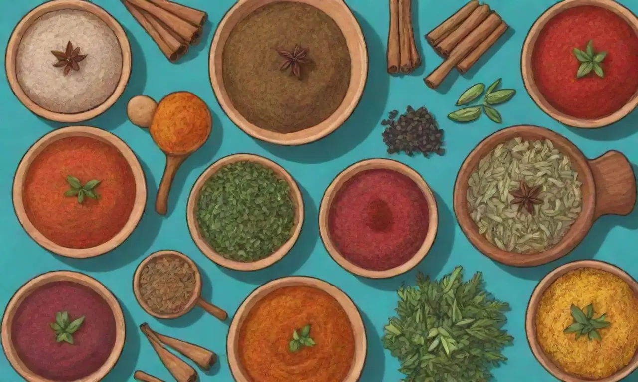 Especias y colores vibrantes en la cocina india aportan salud y bienestar