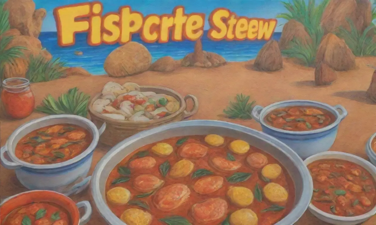 Festival brasileño de Pascua con estofado de pescado y ricos sabores